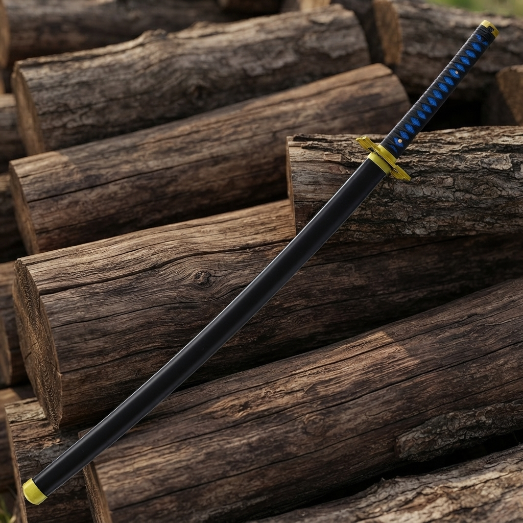 Muichiro Tokito Sword – Handmade Demon Slayer Mist Hashira Nichirin Katana Replica