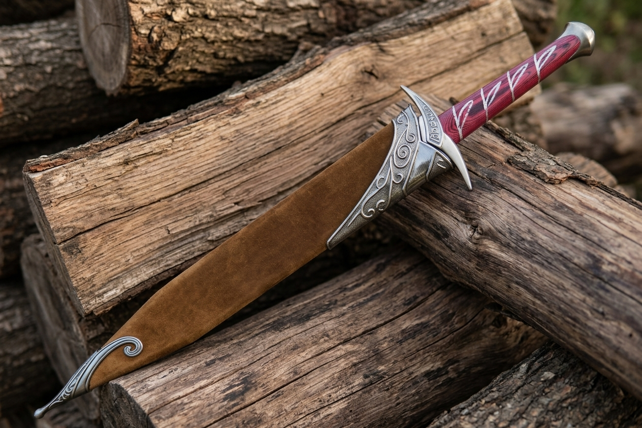 Sting Sword Replica – Handmade Bilbo Frodo Elven Sword | LOTR Hobbit