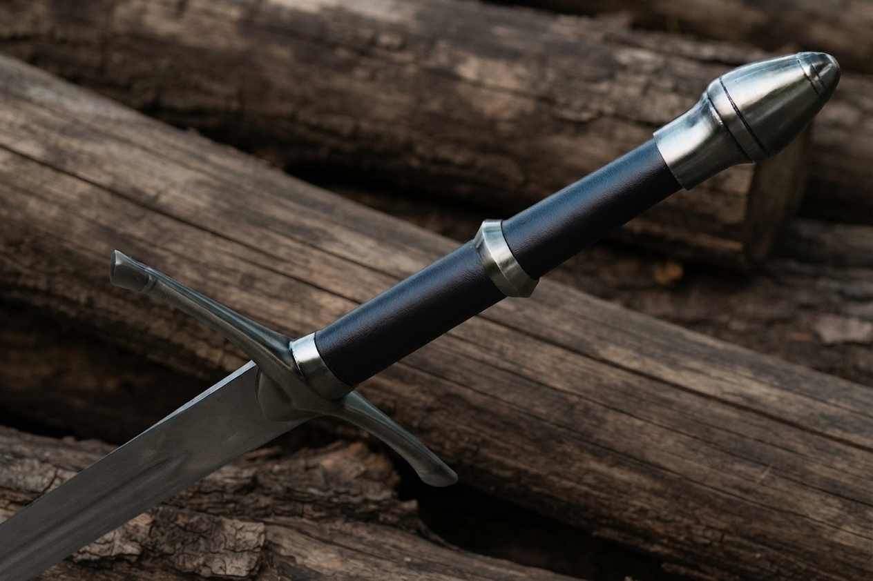 Aragorn Strider Ranger Sword Replica | Handmade LOTR Medieval Sword With Knife