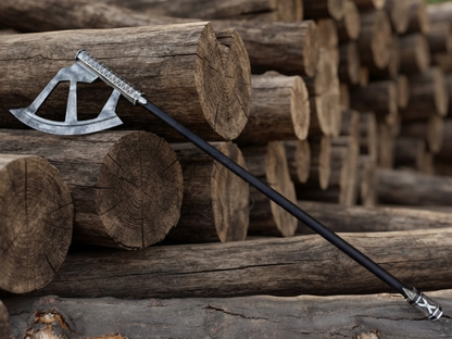 Gimli Walking Axe Replica – Handmade LOTR Dwarven Axe