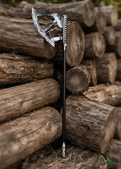Gimli Walking Axe Replica – Handmade LOTR Dwarven Axe