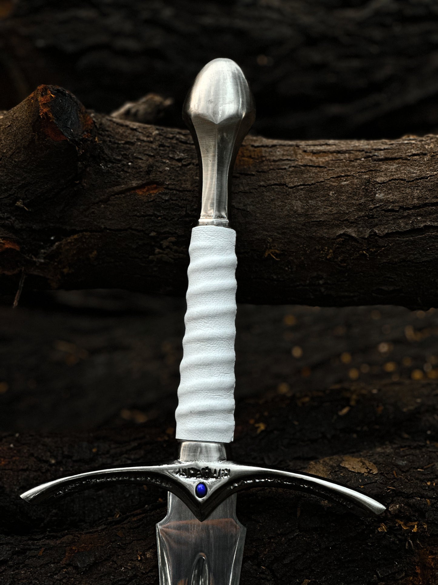 Gandalf Glamdring Sword & Staff Set – Handmade LOTR Wizard Collection