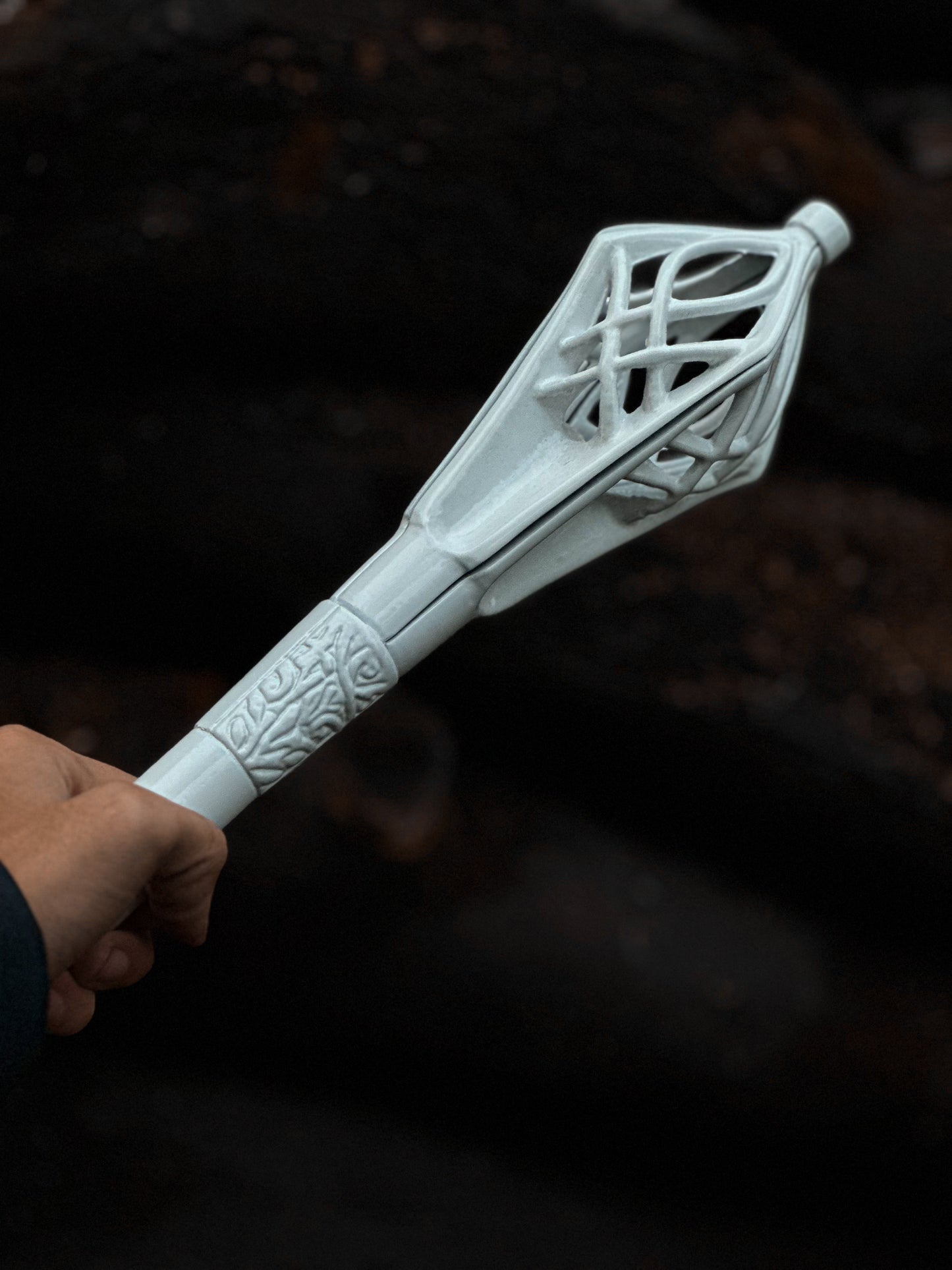 Gandalf Glamdring Sword & Staff Set – Handmade LOTR Wizard Collection