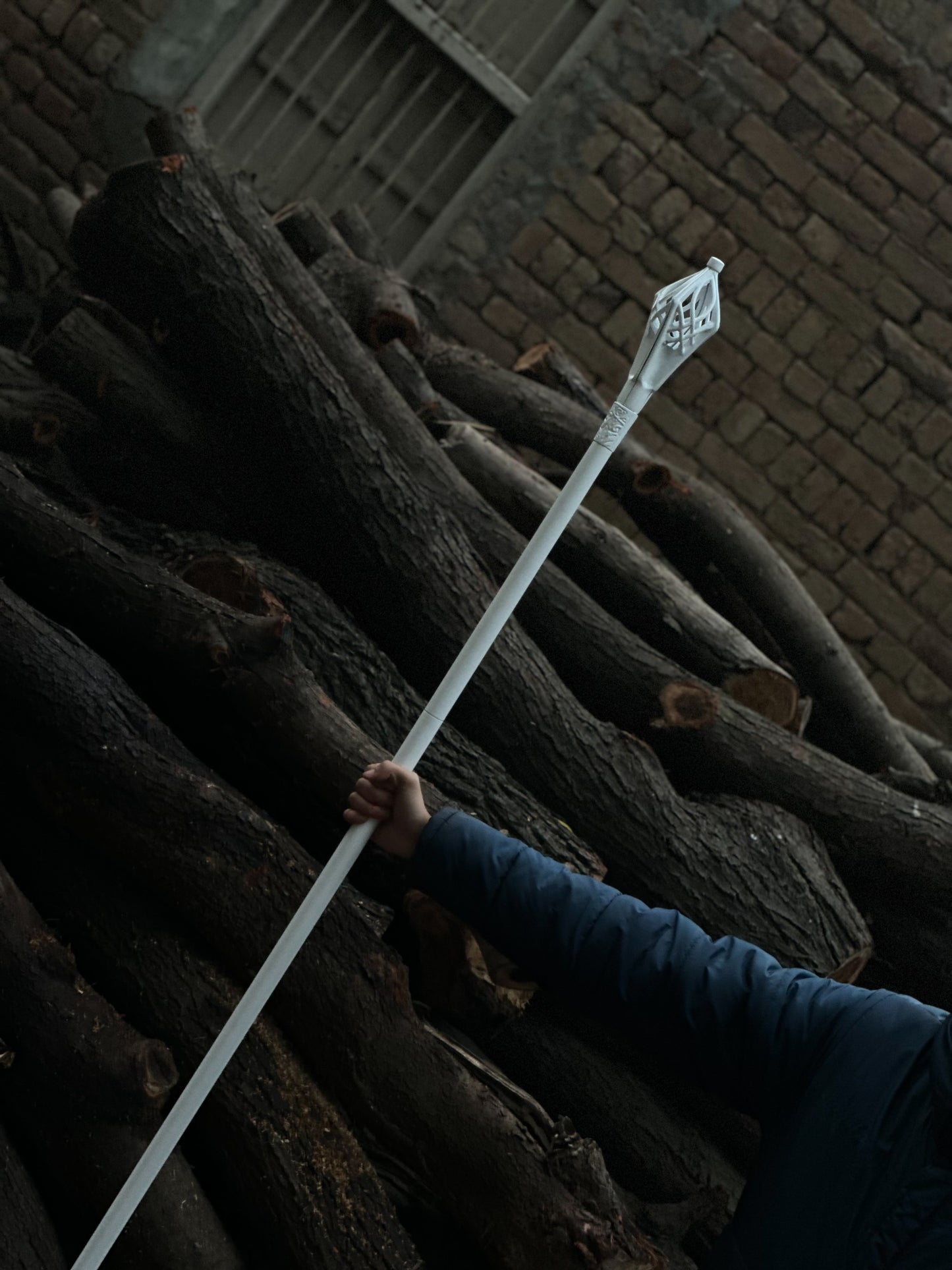 Gandalf Glamdring Sword & Staff Set – Handmade LOTR Wizard Collection