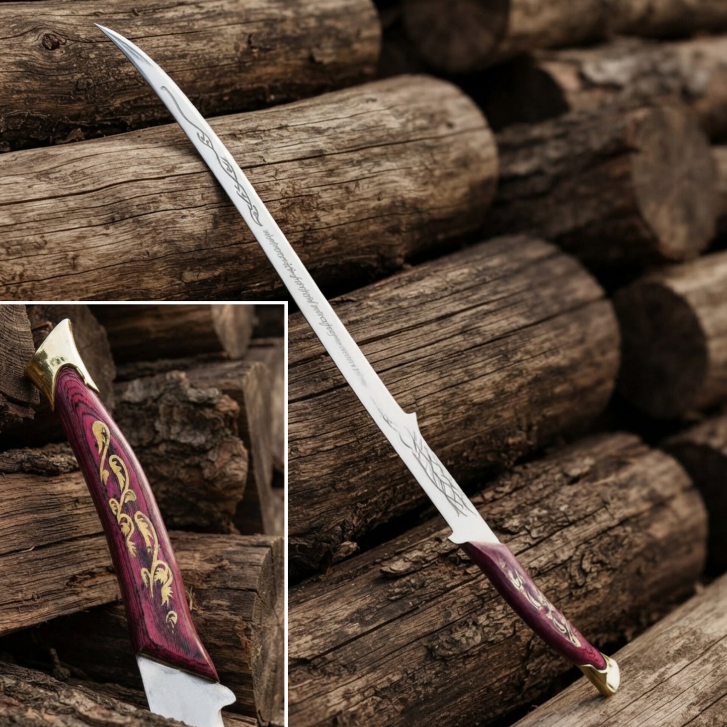 Hadhafang Sword Replica – Handmade Arwen Evenstar Elven Sword | LOTR