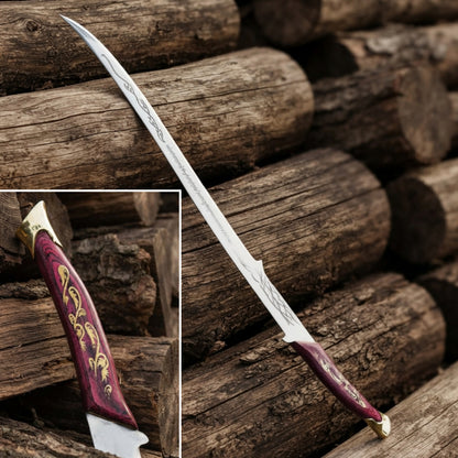 Hadhafang Sword Replica – Handmade Arwen Evenstar Elven Sword | LOTR