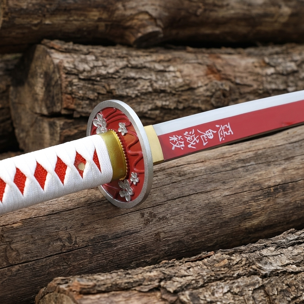 Kanao Tsuyuri Sword – Demon Slayer Flower Breathing Nichirin Katana