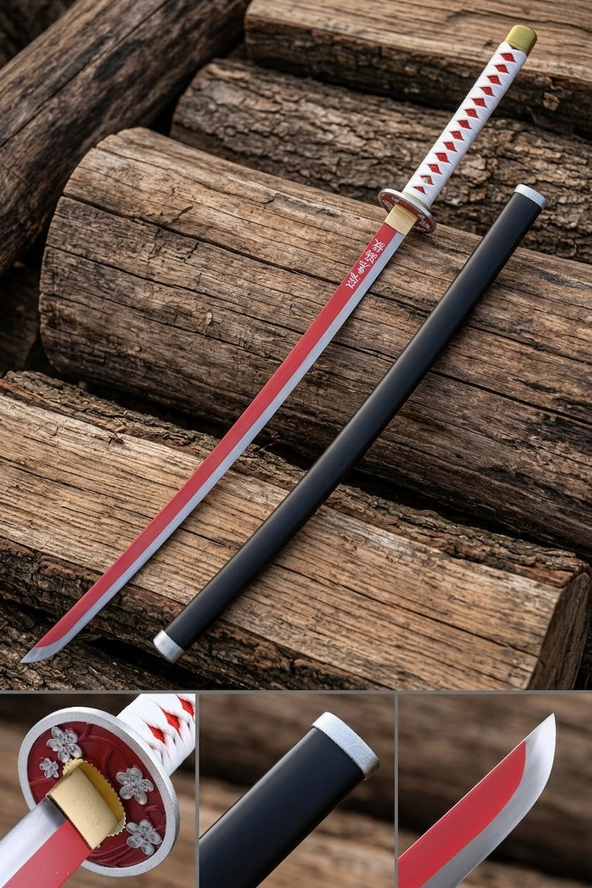 Kanao Tsuyuri Sword – Demon Slayer Flower Breathing Nichirin Katana