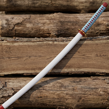 Mitsuri Kanroji Sword – Hnadmade Demon Slayer Love Hashira Nichirin Katana Replica