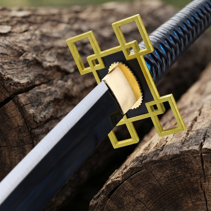 Muichiro Tokito Mist Hashira sword replica, ideal collectible gift for Demon Slayer and anime fans
