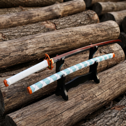 Kyojuro Rengoku Sword – Demon Slayer Nichirin Katana Replica | Kimetsu no Yaiba