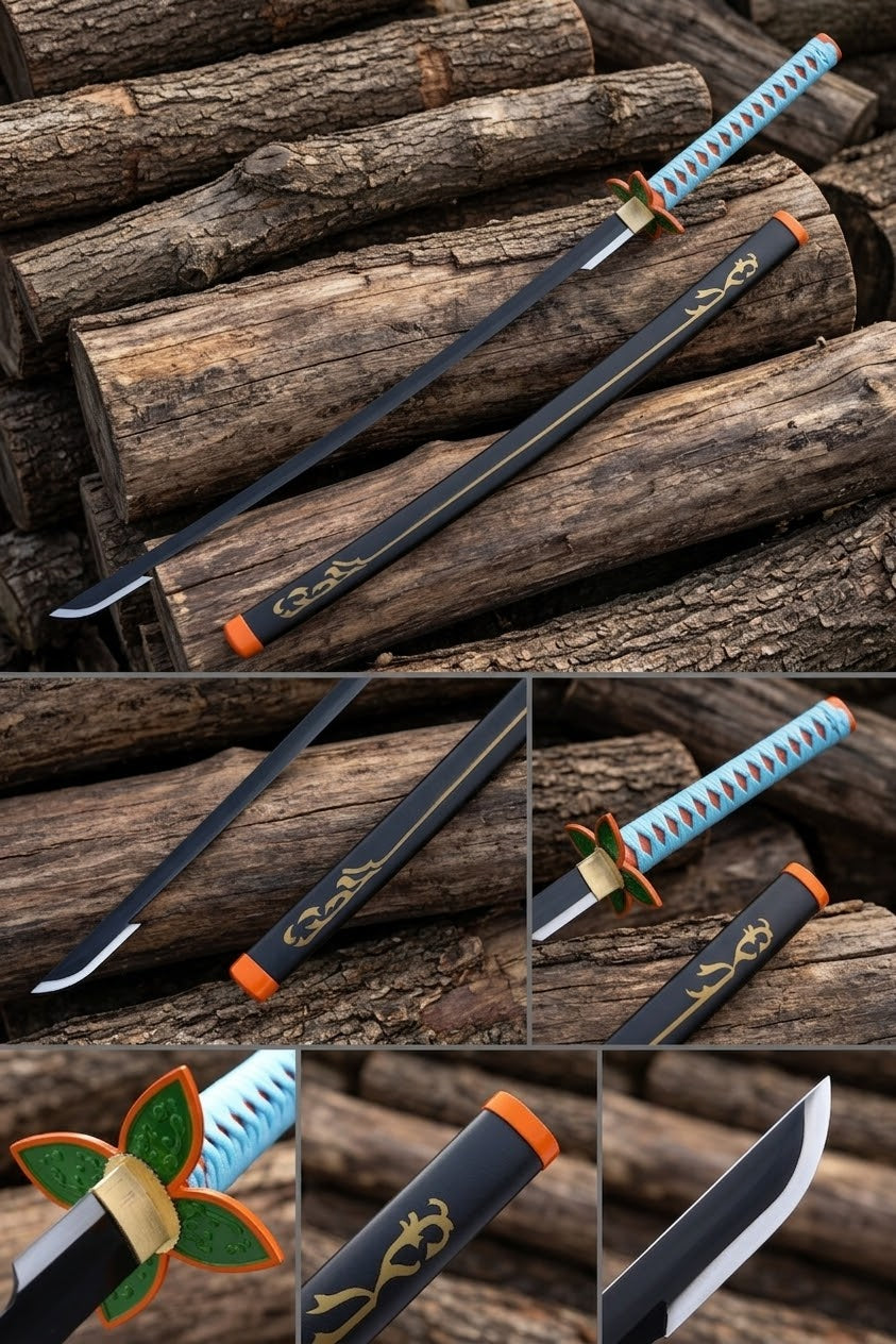 Shinobu Kocho Insect Hashira sword replica, ideal collectible gift for Demon Slayer and Kimetsu no Yaiba fans