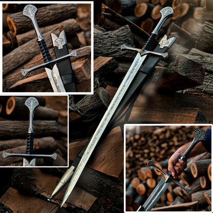 Anduril Sword Replica – Narsil Reforged Sword of King Elessar | LOTR