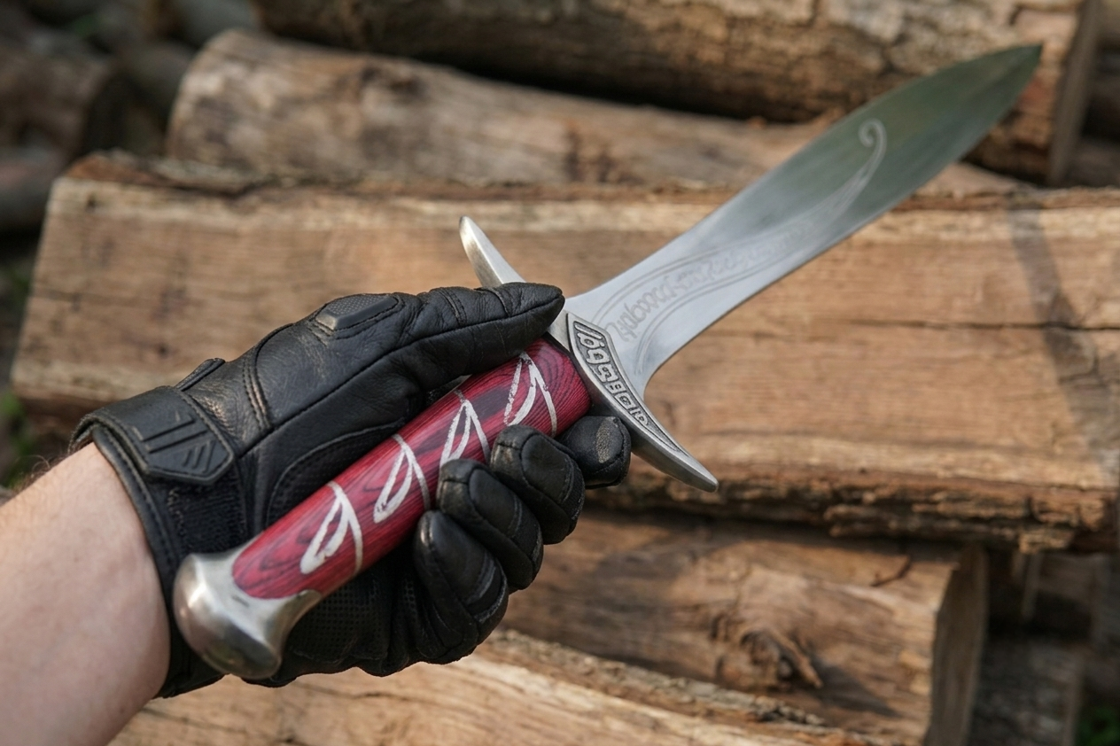 Sting Sword Replica – Handmade Bilbo Frodo Elven Sword | LOTR Hobbit